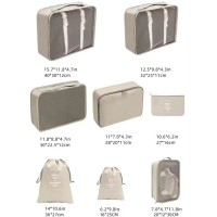 Set Organizador de Viaje Impermeable