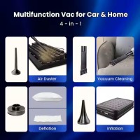 Aspiradora Portátil para Limpieza de Automóviles de 120W