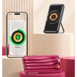 Power Bank Inalámbrico Ultra Delgado de 200,000 mAh con Soporte